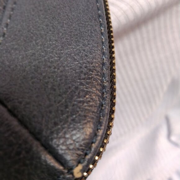 Moda Luxe Ela Foldover Crossbody Bag - Navy - Picture 12 of 14